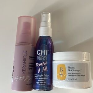 Hair treatment- better not younger, CHI, Keranique NEW